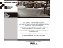 Tablet Screenshot of cekorsgard.com